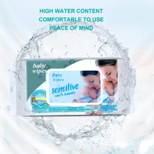 OEM ODM Eco Friendly Nonwoven Baby Wipes Pure Natural Plant Based Baby Wet Wipes Hypoallergenic Soft Tissues for Sensitive Skin