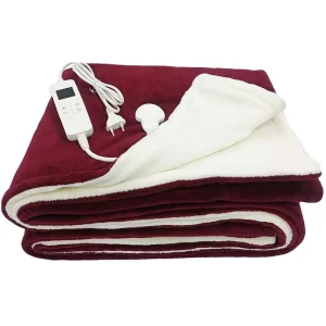 OEM ODM Factory Electric Over Blanket Heated Throw for Body Use with CE GS