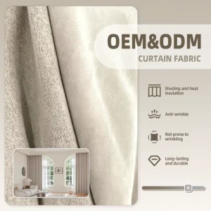 OEM/ODM High Quality State of the art Technology Adjustable High Performance Innovative Curtain Fabric for Hotel/Hospital/Scool