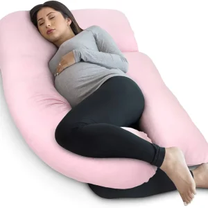 OEM ODM Manufacturer of U Shaped Body Pillows Full Length Maternity Support for Pregnant Women Removable Cover