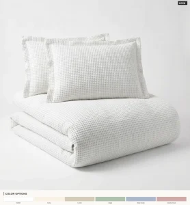 OEM ODM Modern OEKO TEX White Solid 100%Cotton Ultra Soft Duvet Cover Set HN WG 07