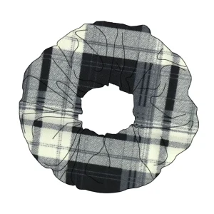 OEM ODM Scrunchies Customized Fabric Printing logo Scrunchies Promotional Gifts Beauty Brands Scrunchies for Makeup