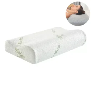 OEM ODM Service Cervical Pain Rest Orthopedic Memory Foam Contour Comfort Adjustable Bed Pillow Almohada Cervical Personalizada