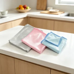OEM ODM Streak Free Lint Free Shiny Microfiber Glass Cleaning Cloth for Home Car Use Cleaning Task