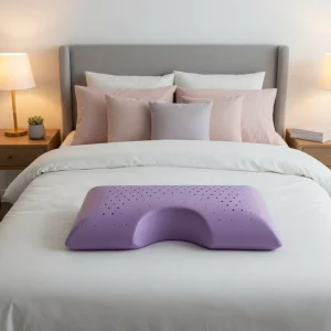 OEM ODM U Shape Luxury Ergonomic Contour Comfortable Bed Pillow with Neck Support Customized Memory Foam for Deep Sleeping