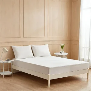 OEM ODM Waterproof Mattress Protector Durable Anti Bacteria Terry Mattress Cover for Hotel Home Hospital