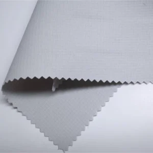 OEM ODM Waterproof Water Proof Plain Dyed Woven 75D 120gsm Poly 100% Polyester Ripstop Fabric for Uniform Clothing Pants Shorts