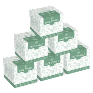 OEM Soft Disposable Viscose Tissue Organic Clean Face Towels Disposal Disposable Face Towel Soft Dry Cleaning Wipes