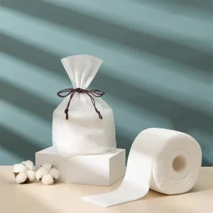 OEM Soft Dry and Wet Facial Cotton Towels Disposable Reusable Makeup Remover Cloth for Sensitive Skin