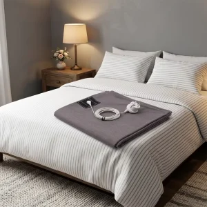 OEM Stainless Steel Grounding Bed Sheet Conductive Cotton Fabric for Sleeping and Daily Use