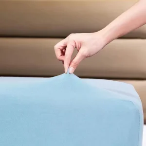 OEM Ultra Soft Microfiber 4 Way Stretch Micro Knit Snug Fit Wrinkle Free 200TC Breathable Flat Sheet for Hotel Home