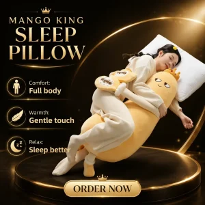 OKYA King Soothing Patting Toy Leg Clamping Cotton Sleeping Pillow for Girls Adult Baby & Pregnant Women Comfort