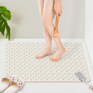 OTHWAY Anti Slip TPE Bath Mats Quick Dry Luxury Bathmat Bathroom Floor Mat Baby Bathtub Tpe Tub Mat Shower Mat