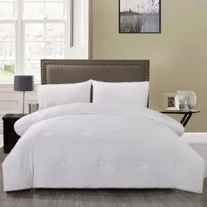 Oeko Tex Certified 100% Silk Printed Simple Modern Comforter Set Luxury Quilted Camping & Hotel Use Four Seasons Bedding