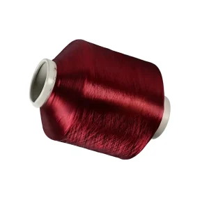 Oeko certified Dyed Polyester Filament FDY Chenille Yarn 75D for Textile Weaving