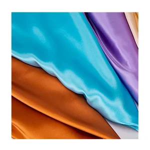 Oeko tex Standard Natural 100% Pure Mulberry Silk Satin Fabric for Pillowcases Bedding Garment Clothing