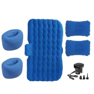 Oem Foldable Portable PVC Thickened Air Bed Comfortable Inflatable Mattress Modern Outdoor Bedroom Park Popular Style Home