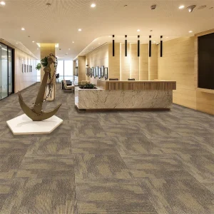 Oem Office Commercial Carpet Tiles High Quality Luxury 100% Pp Carpet Tiles Office 50x50cm Squares Carpet