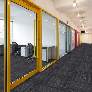 Office Carpet 50×50 Loop Pile Square Floor Carpet Tiles Solutions