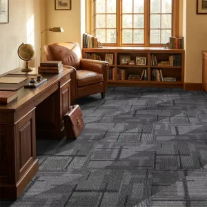 Office Carpet Tile Cushioned Home & Commercial PP Square Medium Pile Floor Carpet