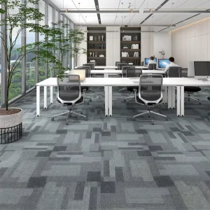 Office Carpet Tiles 61*61cm Modern Cushioned Commercial Loop Pile Washable Novelty Polypropylene PET Friendly Carpet