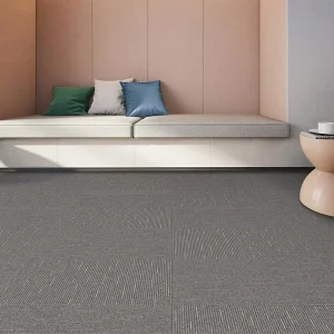 Office Carpet Tiles ODM Services Available Washable PVC Backing Tufted Floor Carpet Tiles