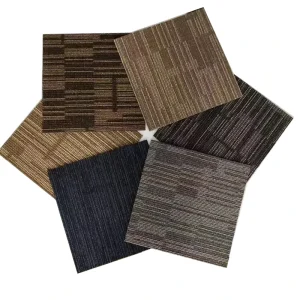Office Carpet Tiles PVC Backing Floor square 50×50 Commercial Exhibition Carpets Tiles