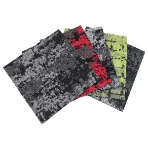 Office Carpet Tiles Pp Nylon Surface Pvc Backing Floor Square Carpet 50×50 Commercial Carpet Tiles
