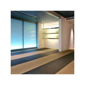 Office Flooring Carpet Tiles Hotel Carpet Tiles Woven Vinyl Pvc Custom Red Yellow Green Plain Woven Pvc Coated Polyester Yarn