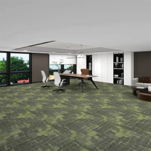 Office Hotel Rectangle Nylon PVC Carpet Tiles Reversible Stain Resistant Antimicrobial Washable Commercial Carpet Tiles