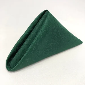 Olive Green Jacquard Napkin Decorative Cloth Napkins Restaurant Hotel Banquet Dinner Table Cloth Napkins