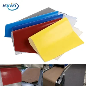 One Side Coated PTFE Fiberglass Glass Cloth Roll Breathable Backing Drying Fabric
