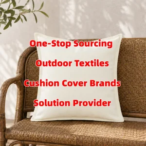 One Stop Sourcing Fade Resistant Light Resistant Custom Outdoor Pillow Covers Waterproof Sofa Covers Seat Cushion Covers OEM ODM