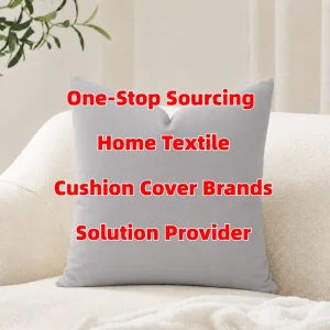 One Stop Sourcing Home Textile Printed Custom Cushion Covers Outdoor Cushion Covers Bed Pillow Covers Pillowcases OEM ODM