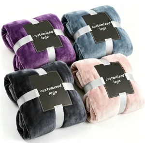 One stop OEM Supplier Soft Fleece Bed Throw Flannel Blankets