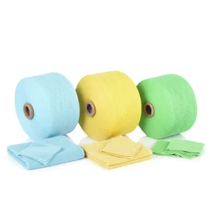 Open End Recycled Cotton Polyester Blend Yarn for Knitting and Weaving Socks Towels Textile Fabric