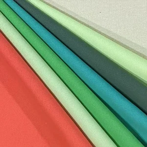 Organic 12oz 330gsm Mercerized Woven Canvas Heavyweight Waterproof Flame Retardant Pass EURO REACH Standard Curtain