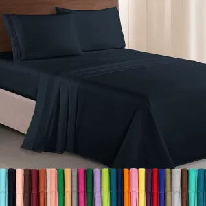 Organic 300tc Microfiber Customizable 4-Piece Embroidered Duvet Cover Set with Modern Style for Home Use (Wedding Kit)