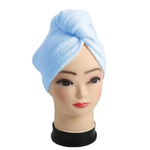 Organic Bamboo Hair Drying Towel Wrap Super Absorbent Twist Hair Drying Turban Wrap