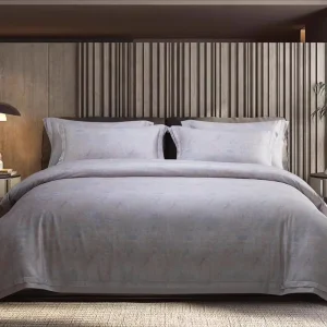 Organic Cotton 4 Piece Wedding Bedding Set Colorful Printed Bedspread Pillowcase Modern Vintage Sheets Luxury OEM ODM