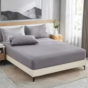 Organic Cotton Anti-fatigue Grounding Fitted Sheet Breathable & Soft Bed-Hotel & Hospital Use