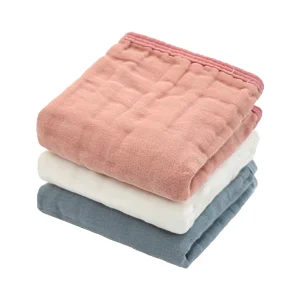 Organic Cotton Baby Washcloth Ultra Soft Hypoallergenic Absorbent Newborn Face Towel for Sensitive Skin Bath Burp Saliva Wipe