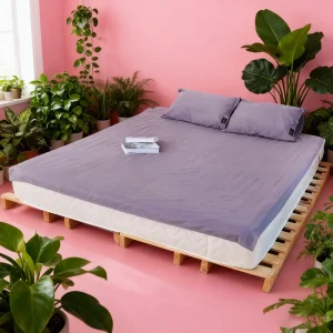 Organic Cotton Grounding Sheet 5% Silver Fiber Conductive Bedding 400TC Washable for Anti Static & Better Health