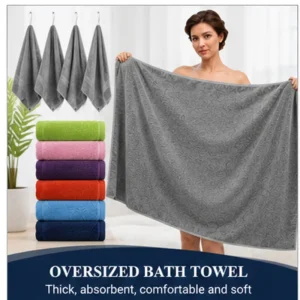Organic Microfiber Bath Towel Super Absorbent Quick Dry Soft Eco Friendly for Hotel Gym Beach Spa OEM ODM Custom Logo