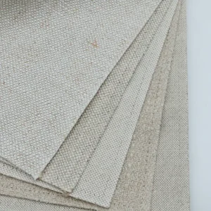 Organic Richly Textured Blend Upholstery Cotton Linen Fabric for Curtain Sofa Pillow Cover Furniture Bag