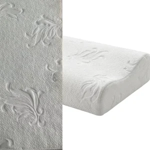 Organic Skin Friendly Plain Design Fabric Waterproof Fire Resistant Pillowcase Fabric for Pillow Cover