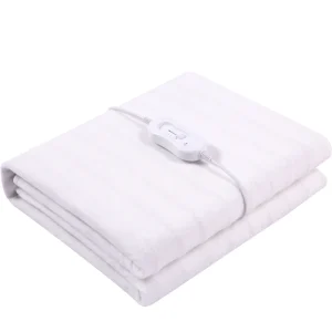 Original Factory Electric Heat Blanket Single Bed Machine Washable 3 Heat Setting Indicator Light Soft Fabric Detachable Remote