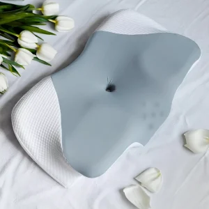 Orthopedic Bed Pillow Memory Foam Ergonomic Contour Cervical Support Odorless Cooling for Side