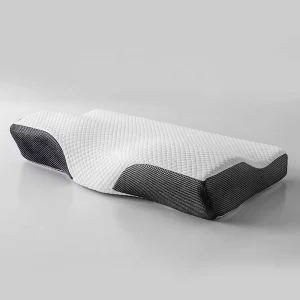 Orthopedic Bed Sleeping Pillow Adjustable Neck Ergonomic Contour Cooling Cervical Memory Foam Knitted Removable Washable
