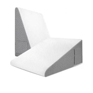Orthopedic Headboard Compression Cushions Comfort Pillows Triangle Shaped Memory Foam Pillow Relief Backrest Bed Wedge Reading